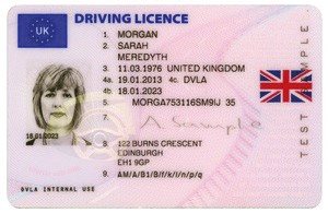 UK driving licence