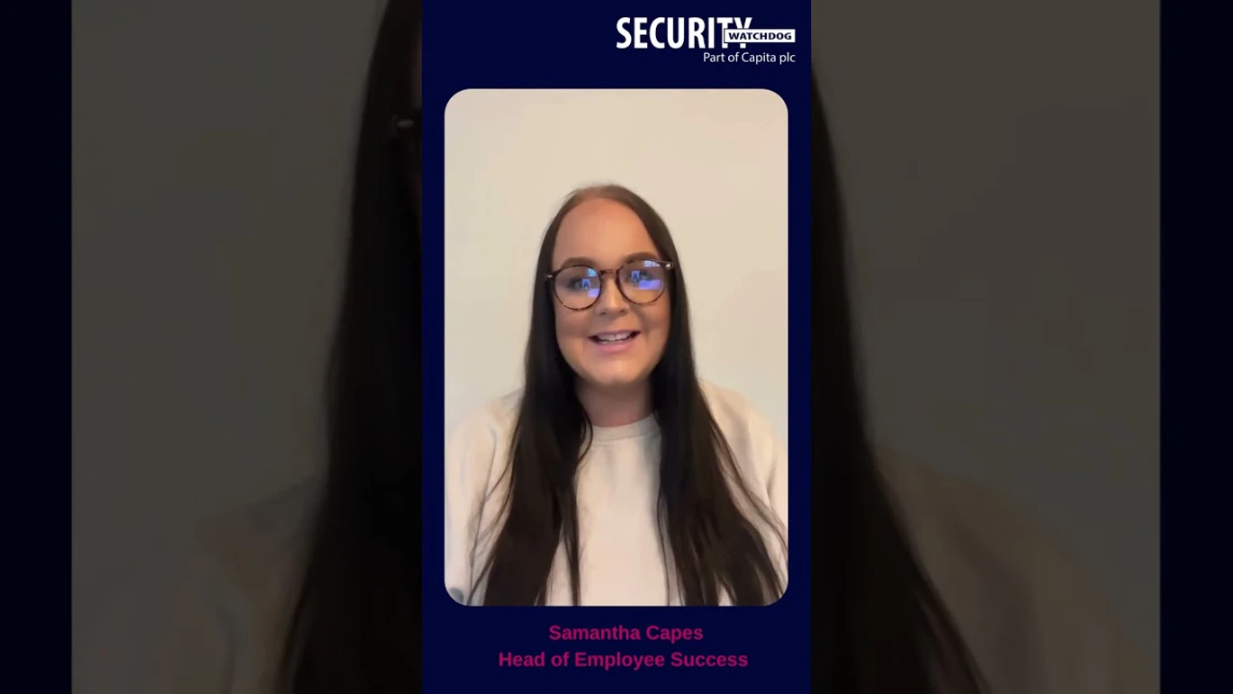 Samantha Capes, Head of Employee Success at Security Watchdog