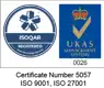Alcumus ISOQAR Certification